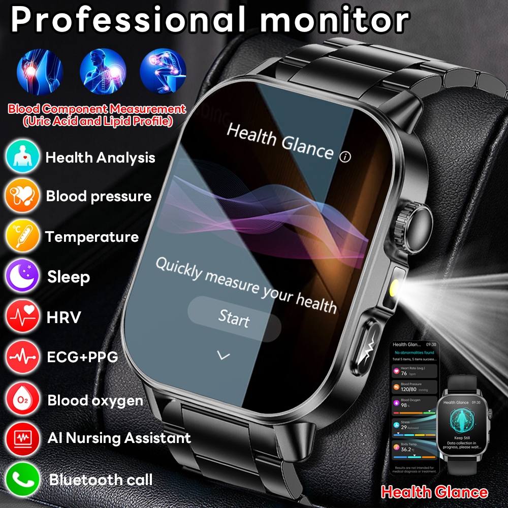 Smartwatch New Watches For Women - 2026 New Model Uric Acid &