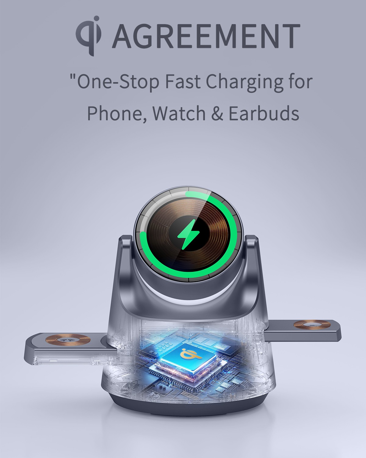 Smartwatch New Watches - New 4 in 1 15W Wireless
