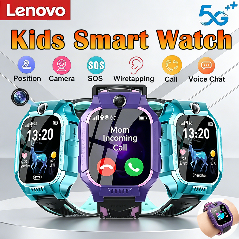 Smartwatch Watches Gift For Girls - Lenovo 2026 New 5G Waterproof Kids