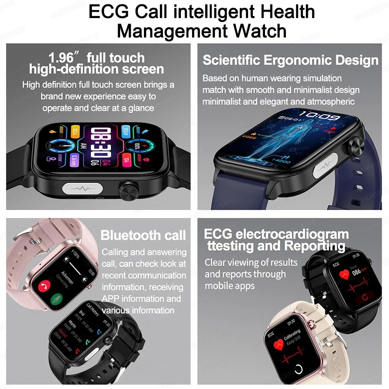 2025 New For XIAOM1 ECG+PPG Bl - Smartwatch New Watches For Women reseña y precio