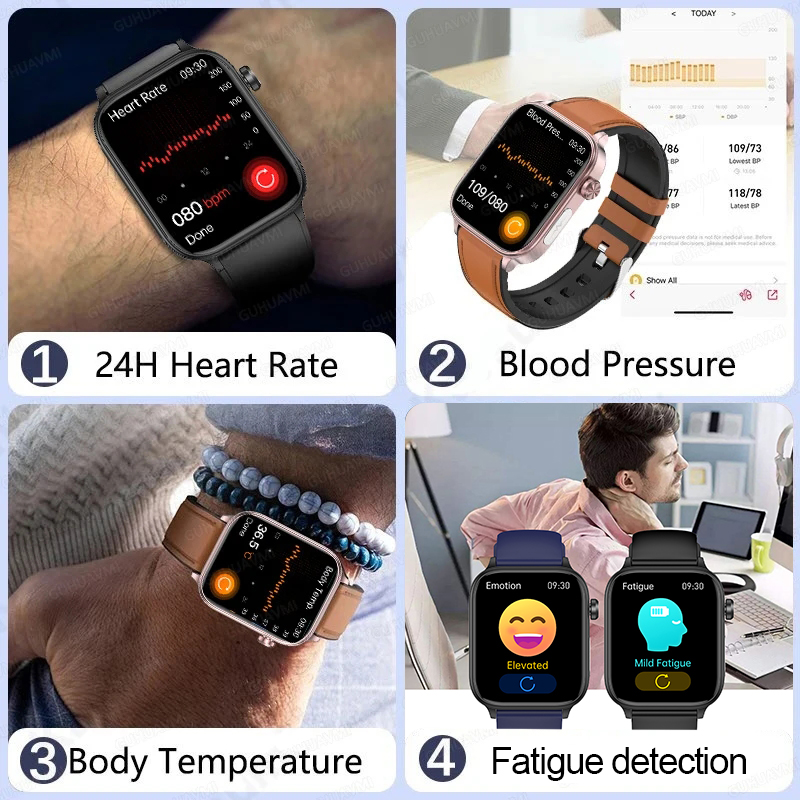 2025 New For XIAOM1 ECG+PPG Bl - Smartwatch New Watches For Women reseña y precio
