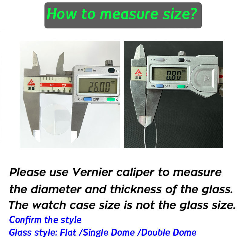 Sapphire Watch Glass Replaceme - Watch Crystal Replacement reseña y precio