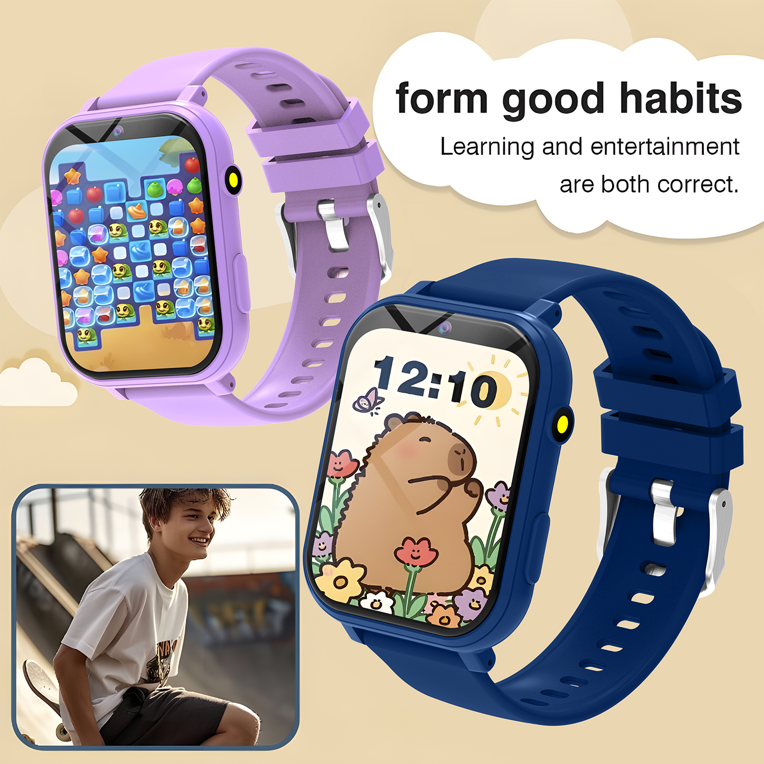 Kids Smart Watch Games Camera  - Smartwatch Watches Gift For Girls reseña y precio