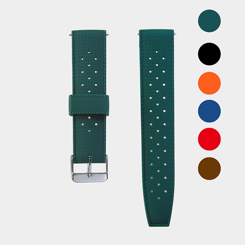 New Tropical Rubber Strap for  - Citizen Watches Smartwatch reseña y precio