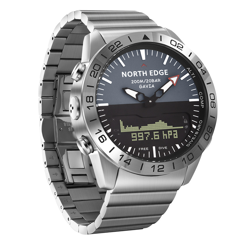 NORTH EDGE Luxury Men Smart Wa - Smartwatch Army Watches For Men reseña y precio