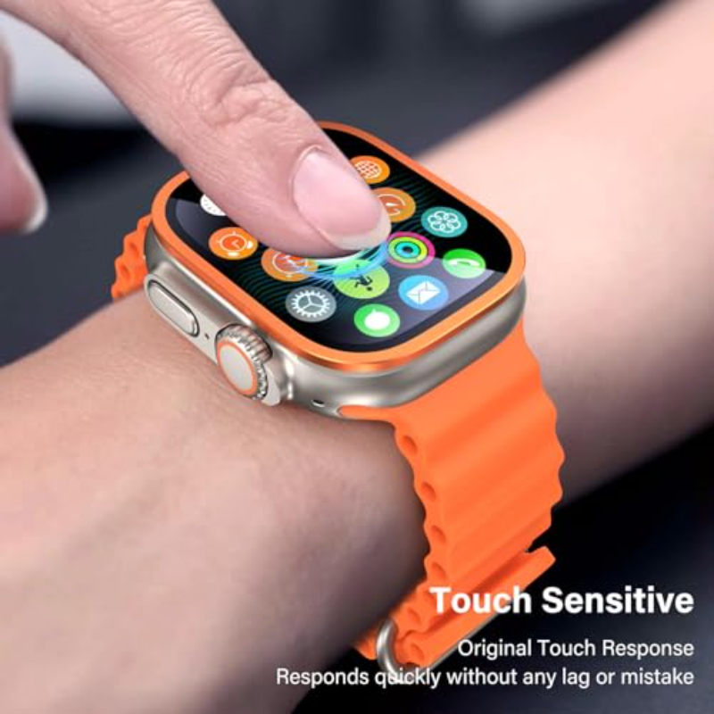2PCS HD Metal Tempered Glass F - Smartwatch Apple Watches For Women reseña y precio
