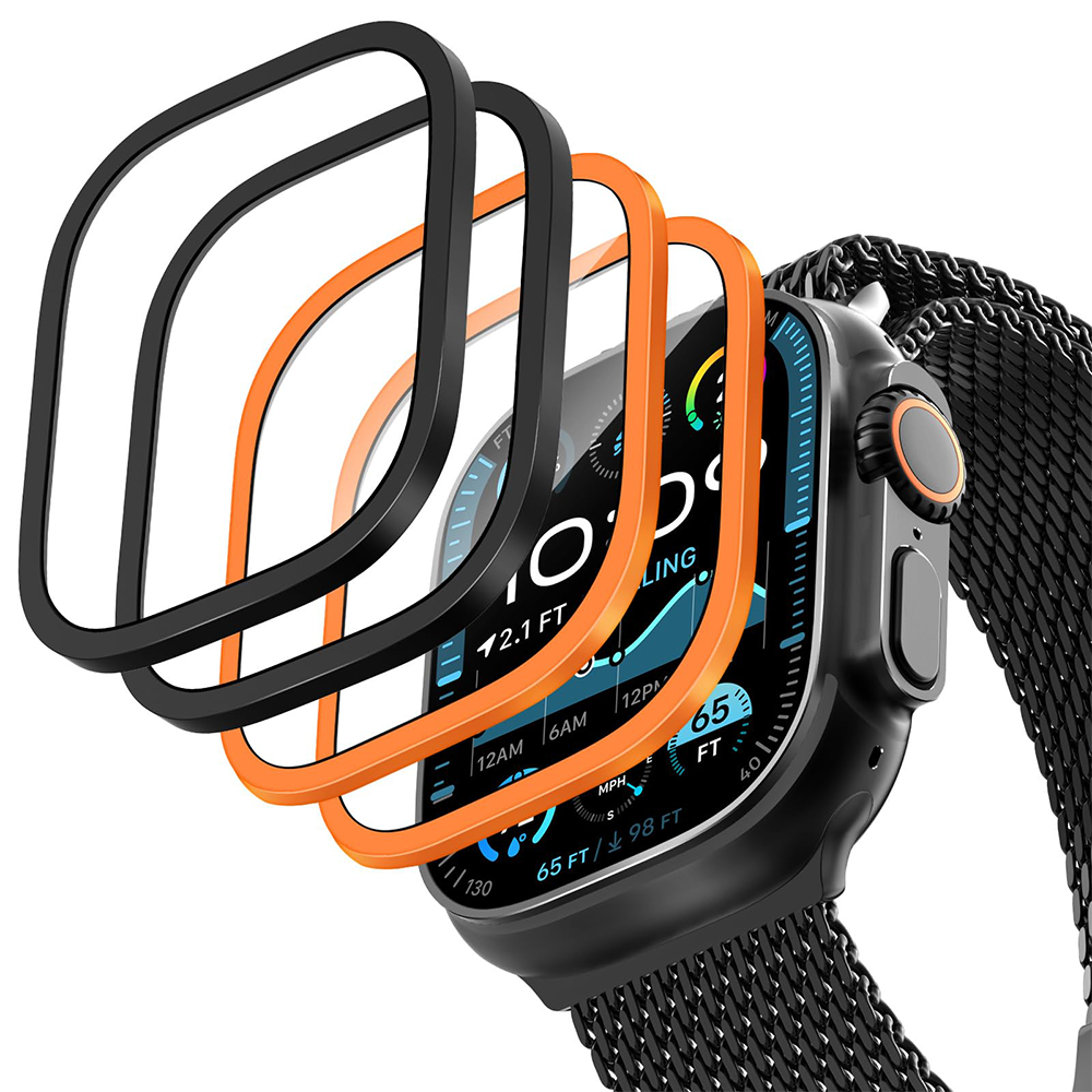 2PCS Titanium Metal Frame for  - Smartwatch Apple Watches For Women reseña y precio