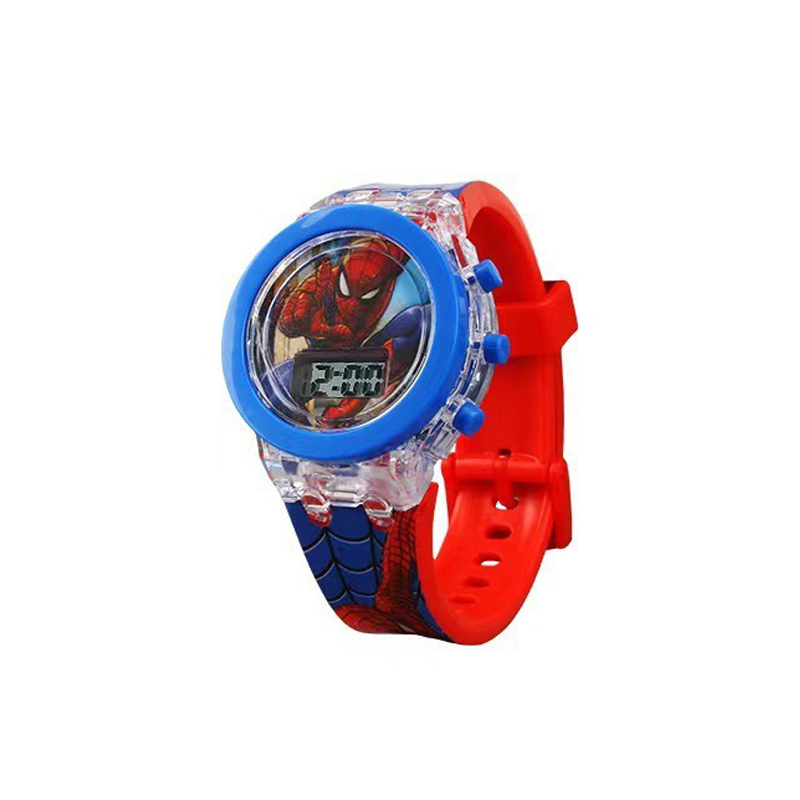 Flash Colorful Light Spiderman - Smartwatch Watches For Children reseña y precio