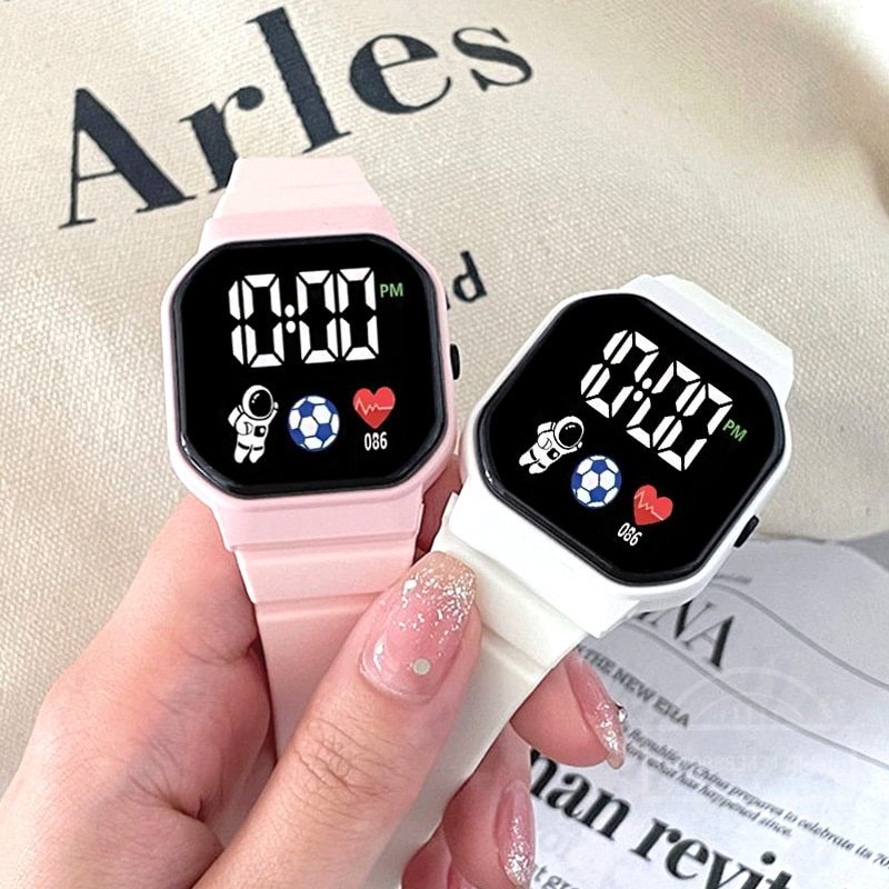 Kids Watches LED Digital Kids  - Smartwatch Watches Gift For Girls reseña y precio