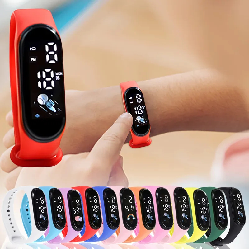 Cute Children Digital Wrist Wa - Smartwatch Digital Watches For Kids reseña y precio
