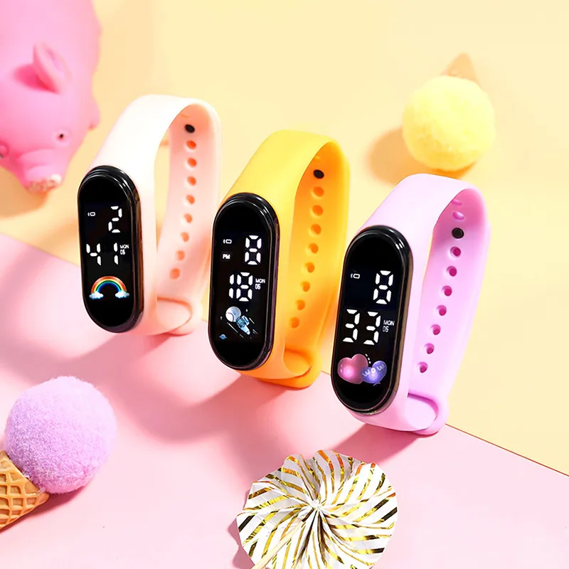 Cute Children Digital Wrist Wa - Smartwatch Digital Watches For Kids reseña y precio