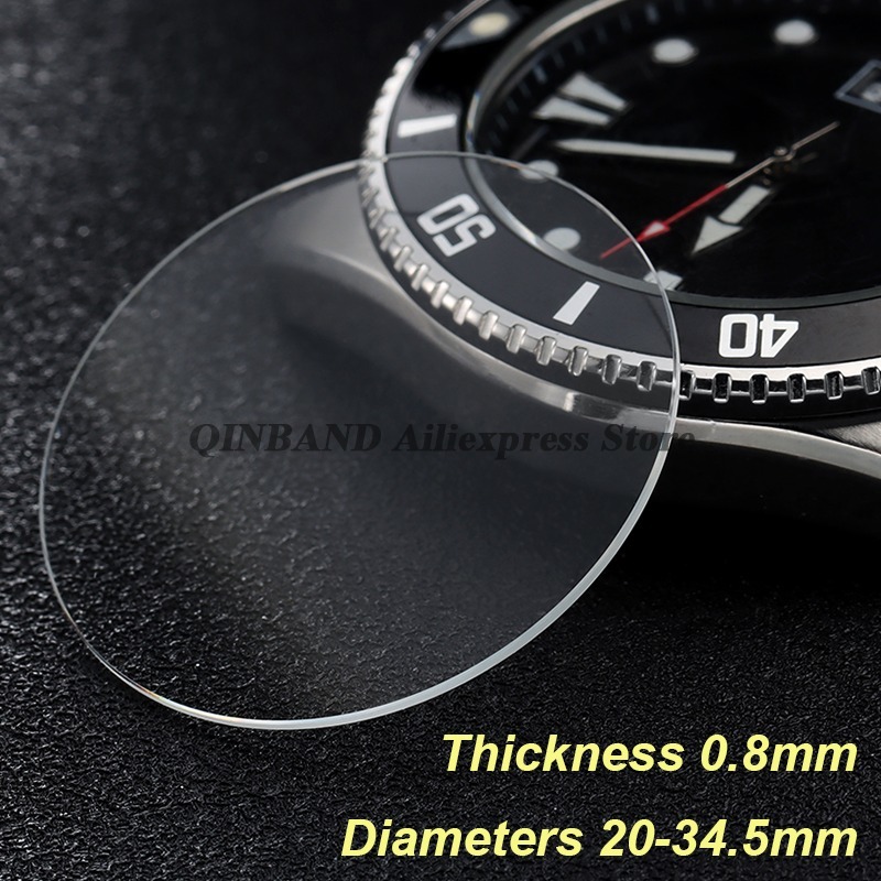 0.8mm Thickness Diameters 20-3 - Watch Crystal Replacement reseña y precio