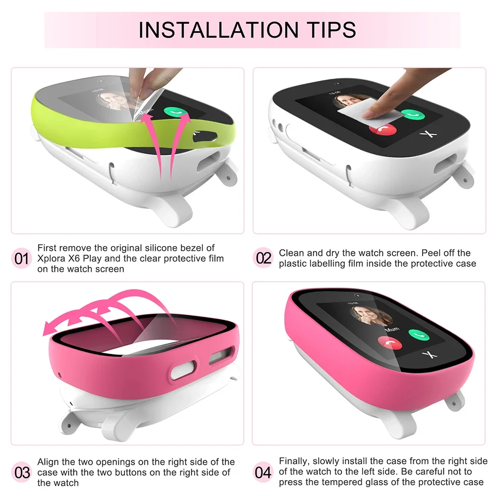 Case for Xploar X6 Play Kids S - Smartwatch Watches For Children reseña y precio