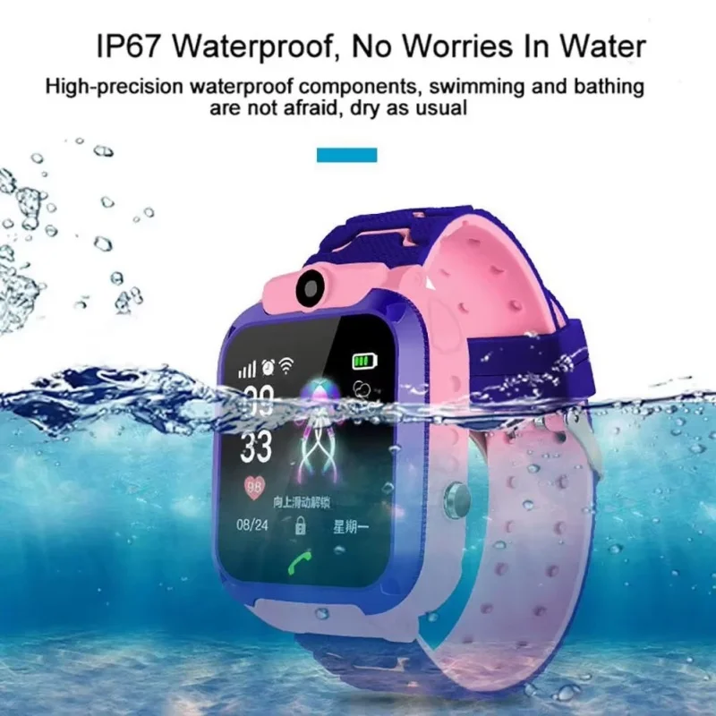 Lenovo Kids SOS GPS Location C - Smartwatch Digital Watches For Kids reseña y precio