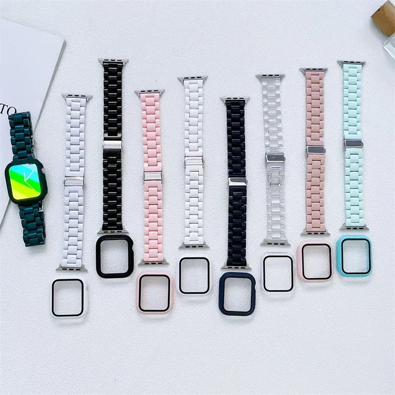 Watch strap+Case+glass For app - Smartwatch Apple Watches For Women reseña y precio