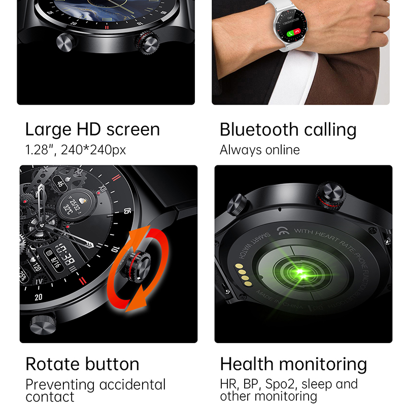 GPS ECG+PPG Bluetooth Call Sma - Smartwatch Nothing Watches reseña y precio