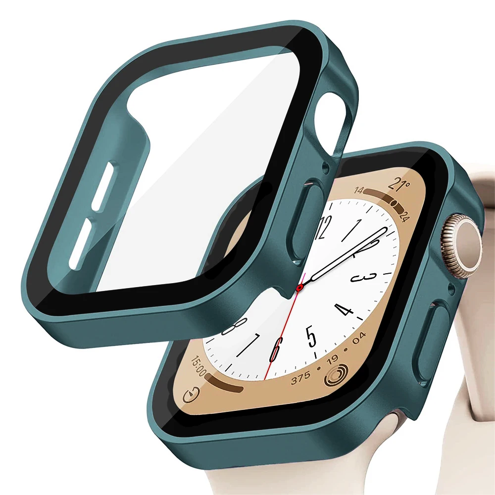 Glass+cover For Apple Watch ca - Smartwatch Apple Watches For Women reseña y precio