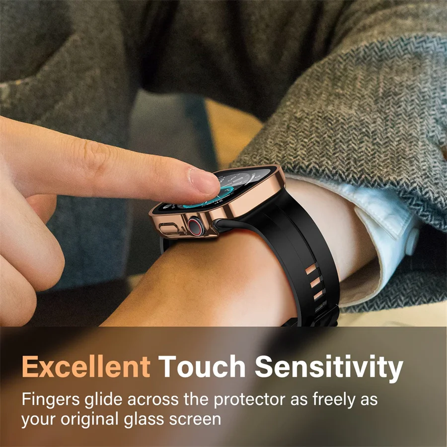 Glass+cover For Apple Watch ca - Smartwatch Apple Watches For Women reseña y precio
