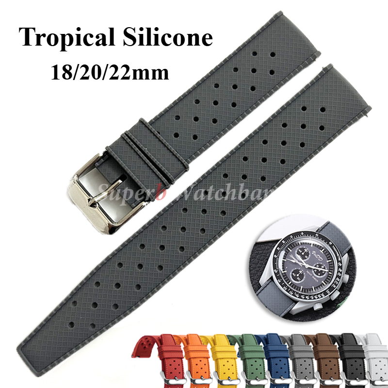 Tropical Silicone Watch Band Q - Citizen Watches Smartwatch reseña y precio