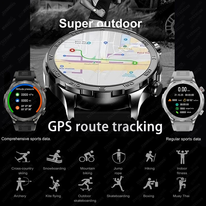 New GPS Track Smart Watch Men  - Smartwatch New Watches reseña y precio