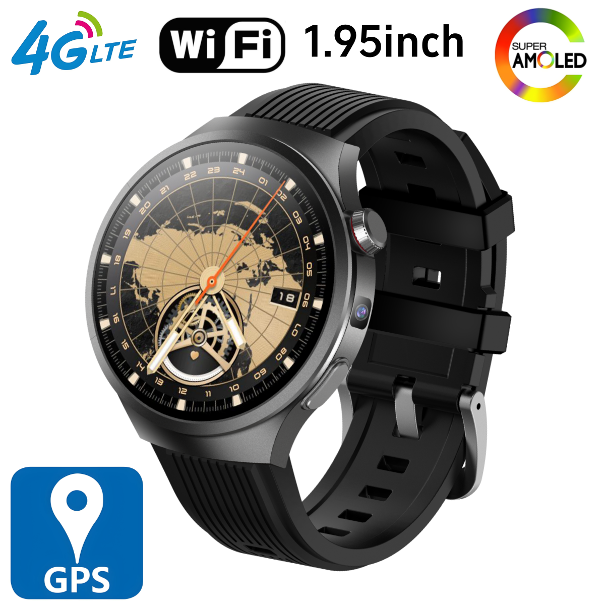 New VP30 Smart Watch 1.95 inch - Smartwatch Watch Whatsapp reseña y precio