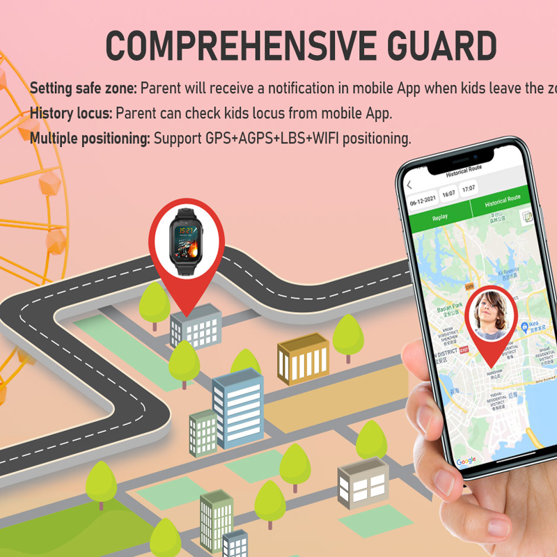 Getfitsoo Kid Smart Watch 4G S - Smartwatch Watch Whatsapp reseña y precio