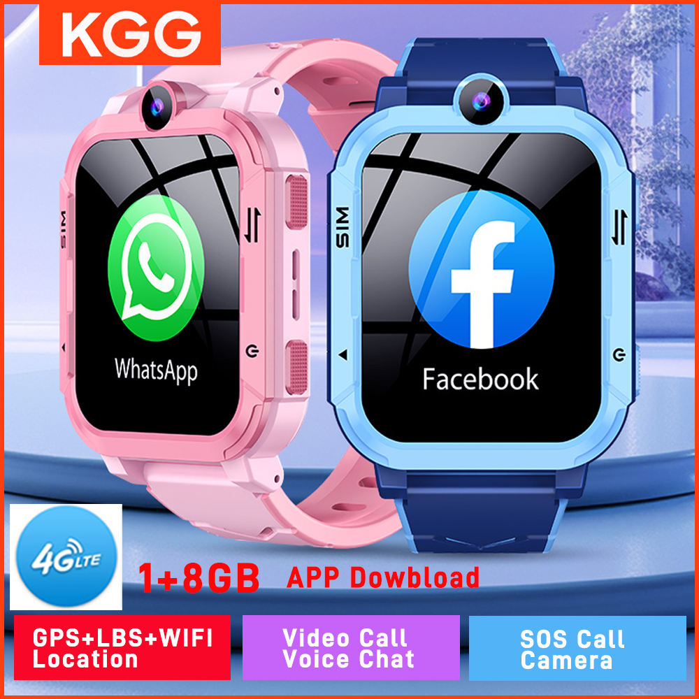 4G Kids Smart Watch 1+8GB GPS  - Smartwatch Watches Gift For Girls reseña y precio