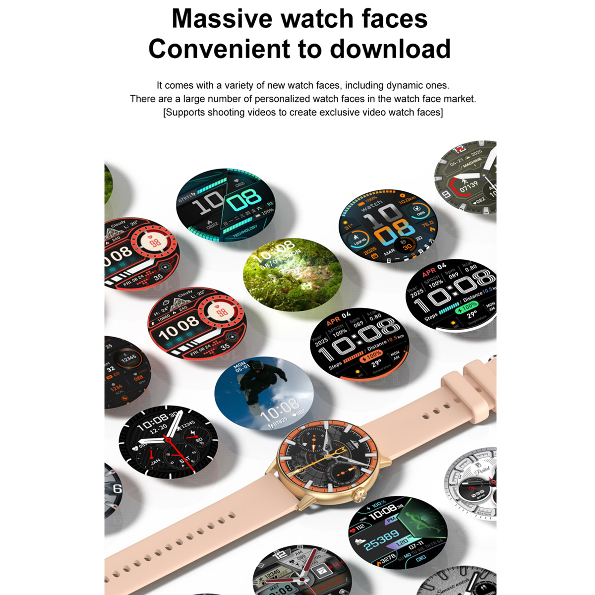 Ivanony Smart Watch Ladies 4GB - Smartwatch Watch Whatsapp reseña y precio