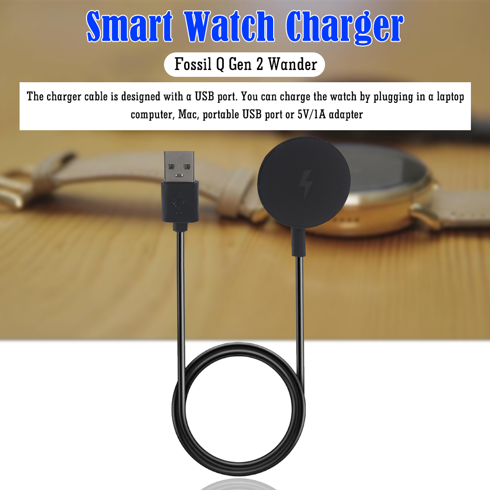 Smartwatch Charging Cable Dock - Fossil Watches Smartwatch Gen 3 reseña y precio