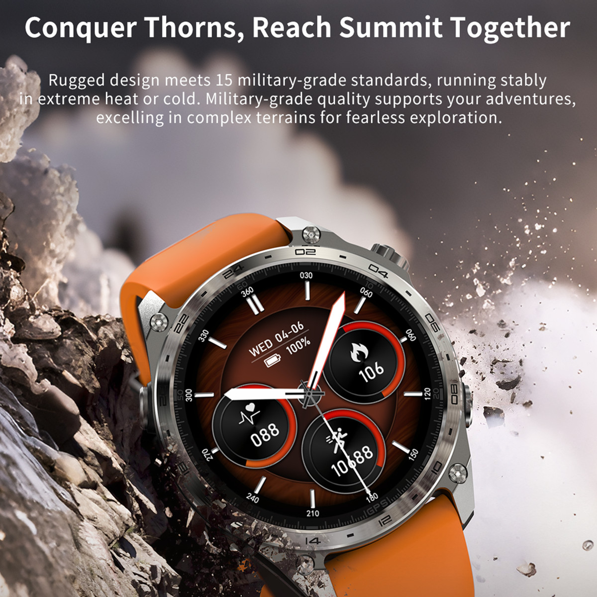 3ATM Waterproof Sports Smartwa - Smartwatch Watch Whatsapp reseña y precio