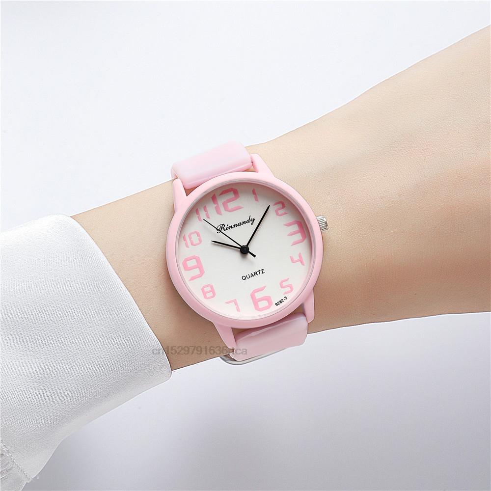 Women Fashion Silicone Watches - Minimalist Thin Watch reseña y precio