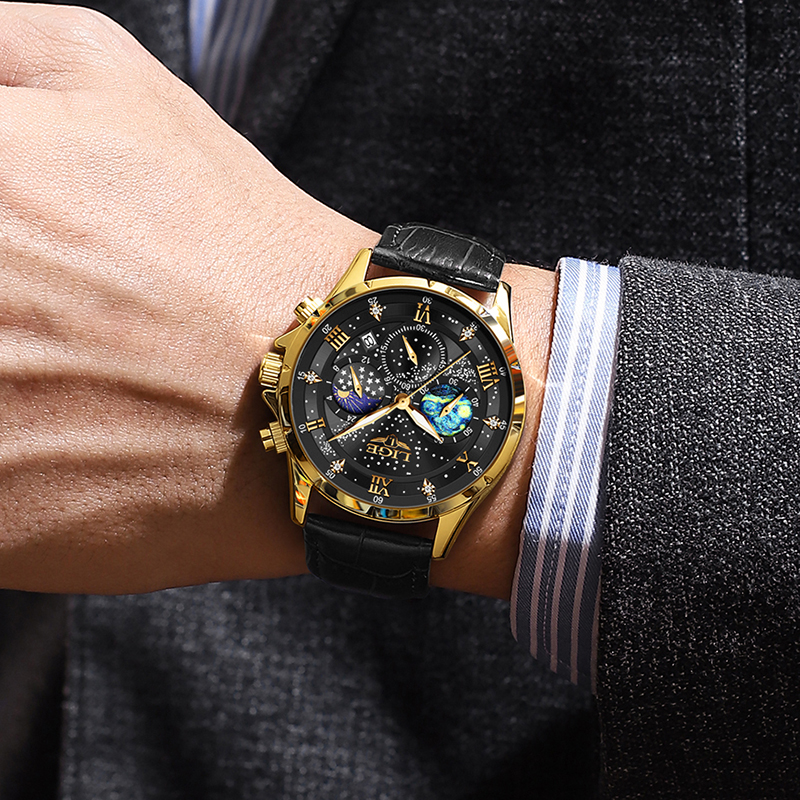 LIGE 2026 Top Luxury Brand Men - Smartwatch Army Watches For Men reseña y precio