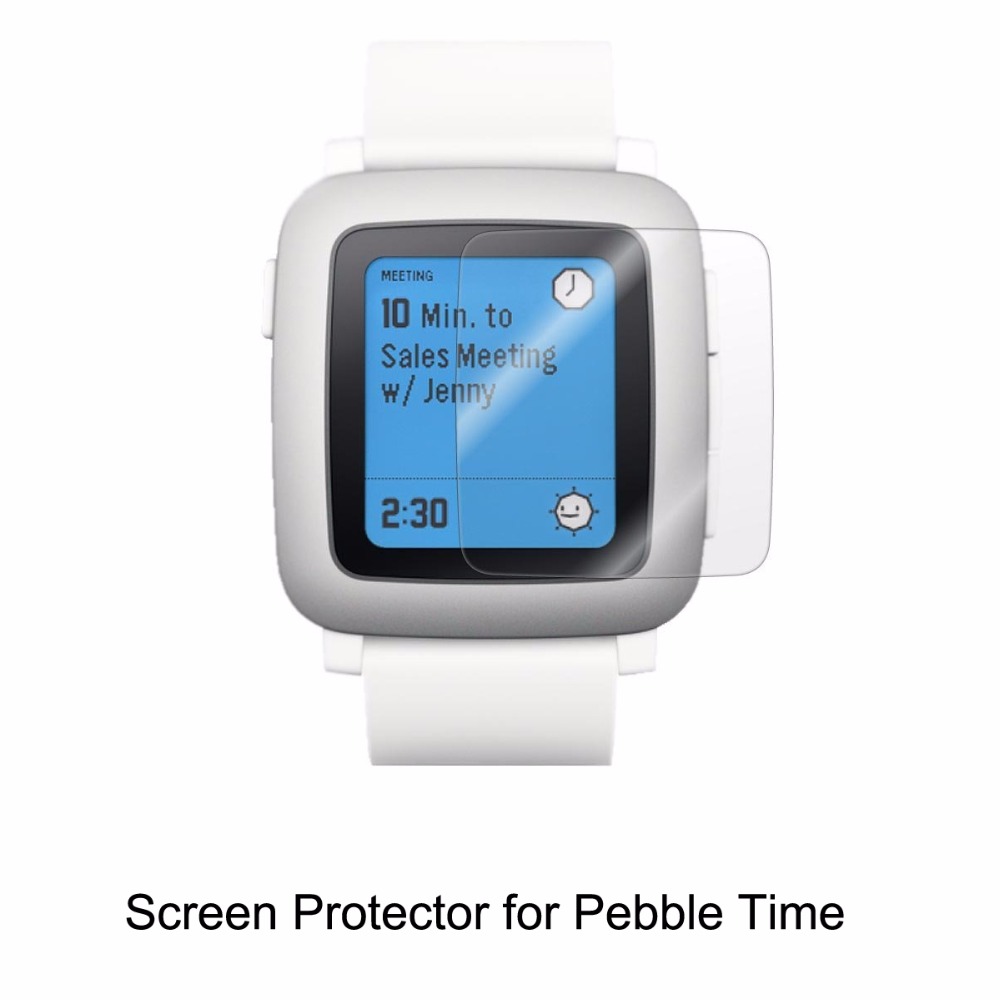 6* Clear LCD PET Film Anti-Scr - Smartwatch Pebble Watches reseña y precio