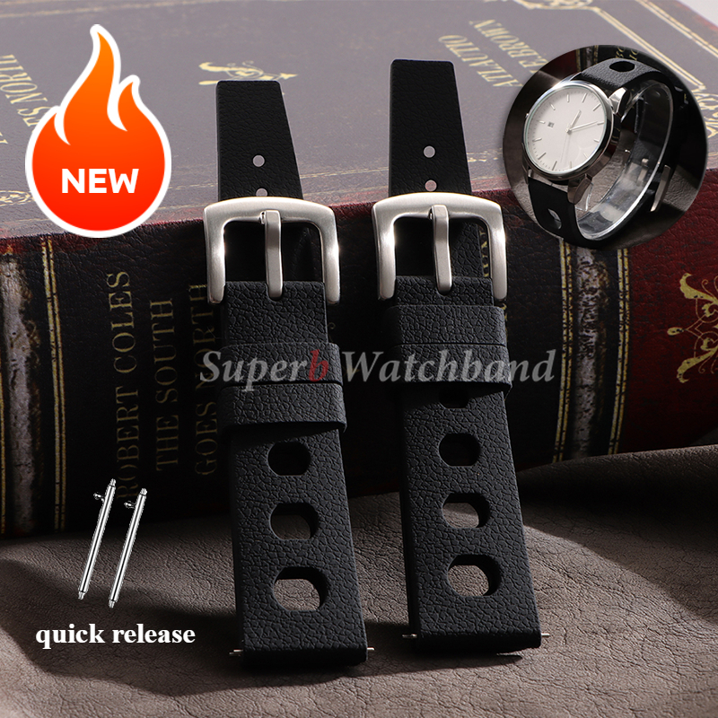 New Tropical Rubber Strap for  - Citizen Watches Smartwatch reseña y precio