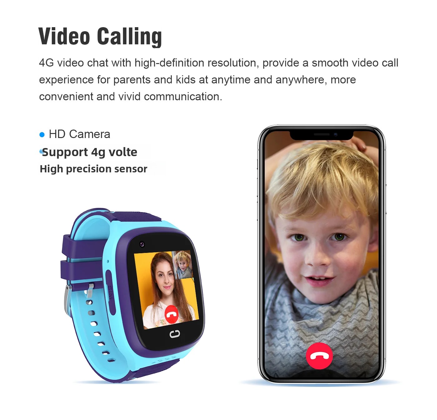 4G Kids Smartwatch SOS Waterpr - Smartwatch Digital Watches For Kids reseña y precio