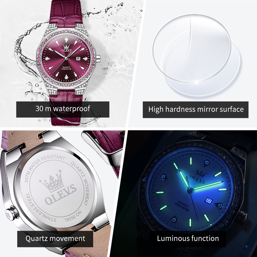 OLEVS Original Women's Watches - Minimalist Thin Watch reseña y precio