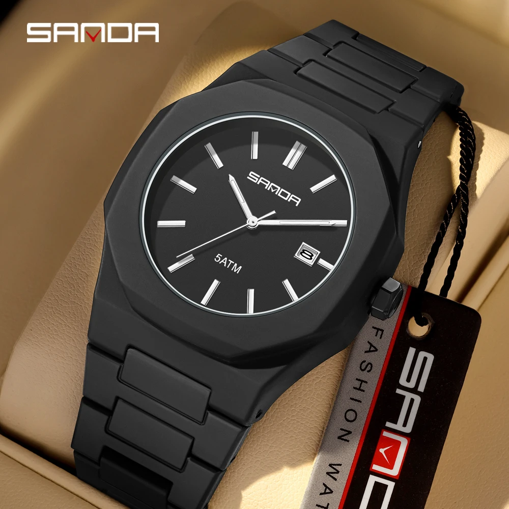 SANDA new fashionable quartz w - Smartwatch New Watches For Women reseña y precio