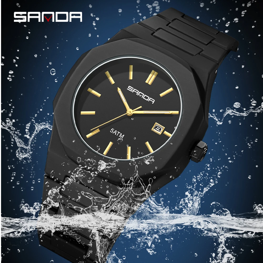 SANDA new fashionable quartz w - Smartwatch New Watches For Women reseña y precio