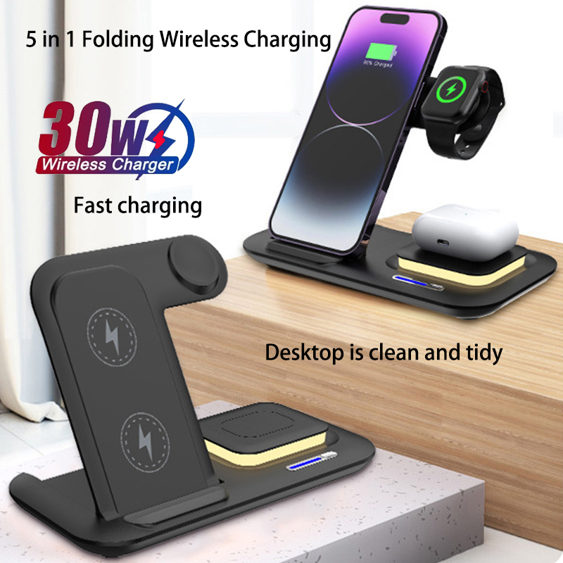 Hot 3 in 1 Foldable Wireless M - Smartwatch New Watches reseña y precio