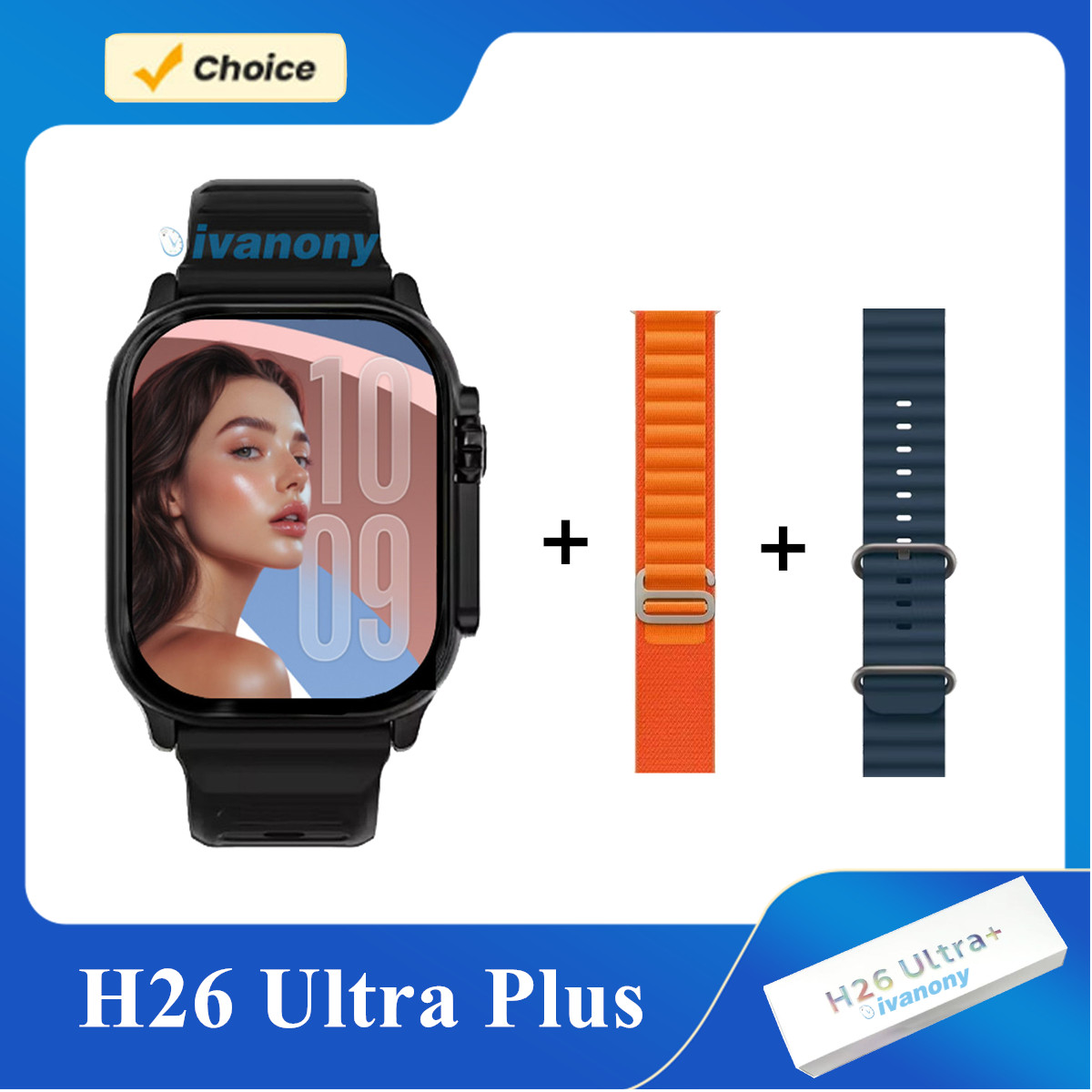 H26 Ultra Plus Amoled Smart Wa - Smartwatch Watch Whatsapp reseña y precio
