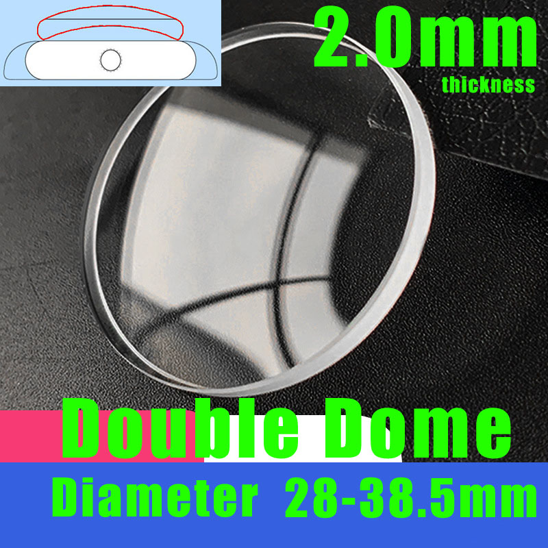 Double Dome 2.0mm Round Watch  - Watch Crystal Replacement reseña y precio