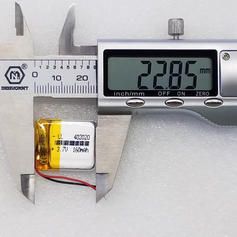 402020 3.7V 160mAh Li-Polymer  - Smartwatch Pebble Watches reseña y precio