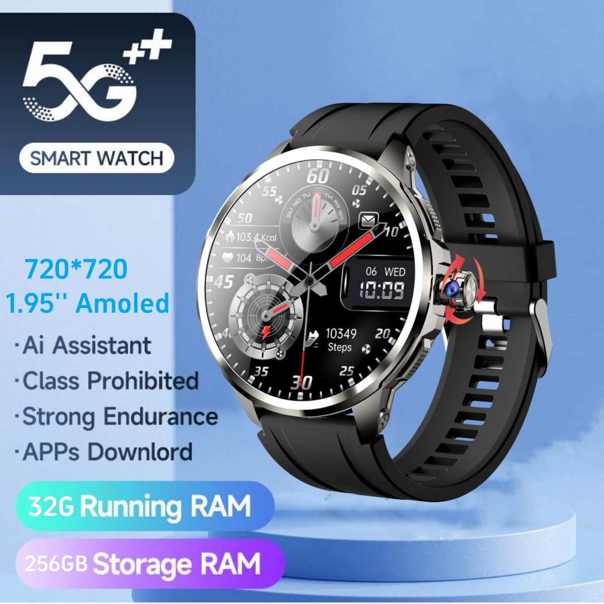 New H99 Smart Watch 1.95 inch  - Smartwatch Watch Whatsapp reseña y precio
