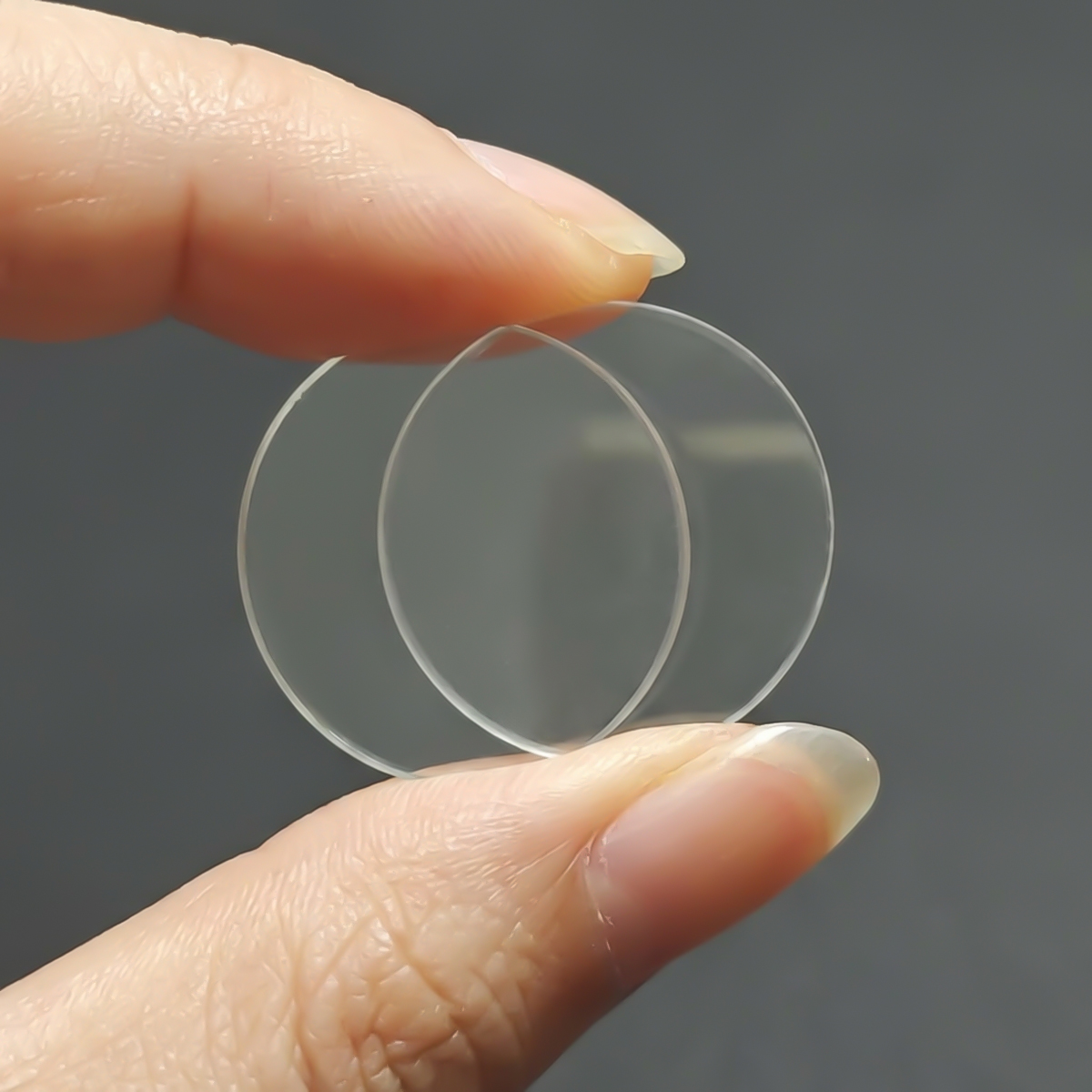 2 Pieces 15 - 45mm Flat Round  - Watch Crystal Replacement reseña y precio