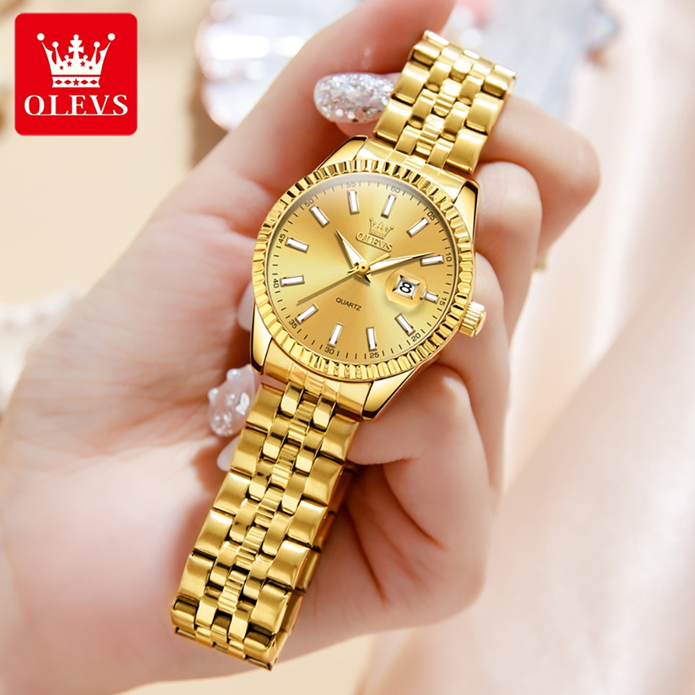 OLEVS 5593 Quartz Women's Watc - Minimalist Thin Watch reseña y precio