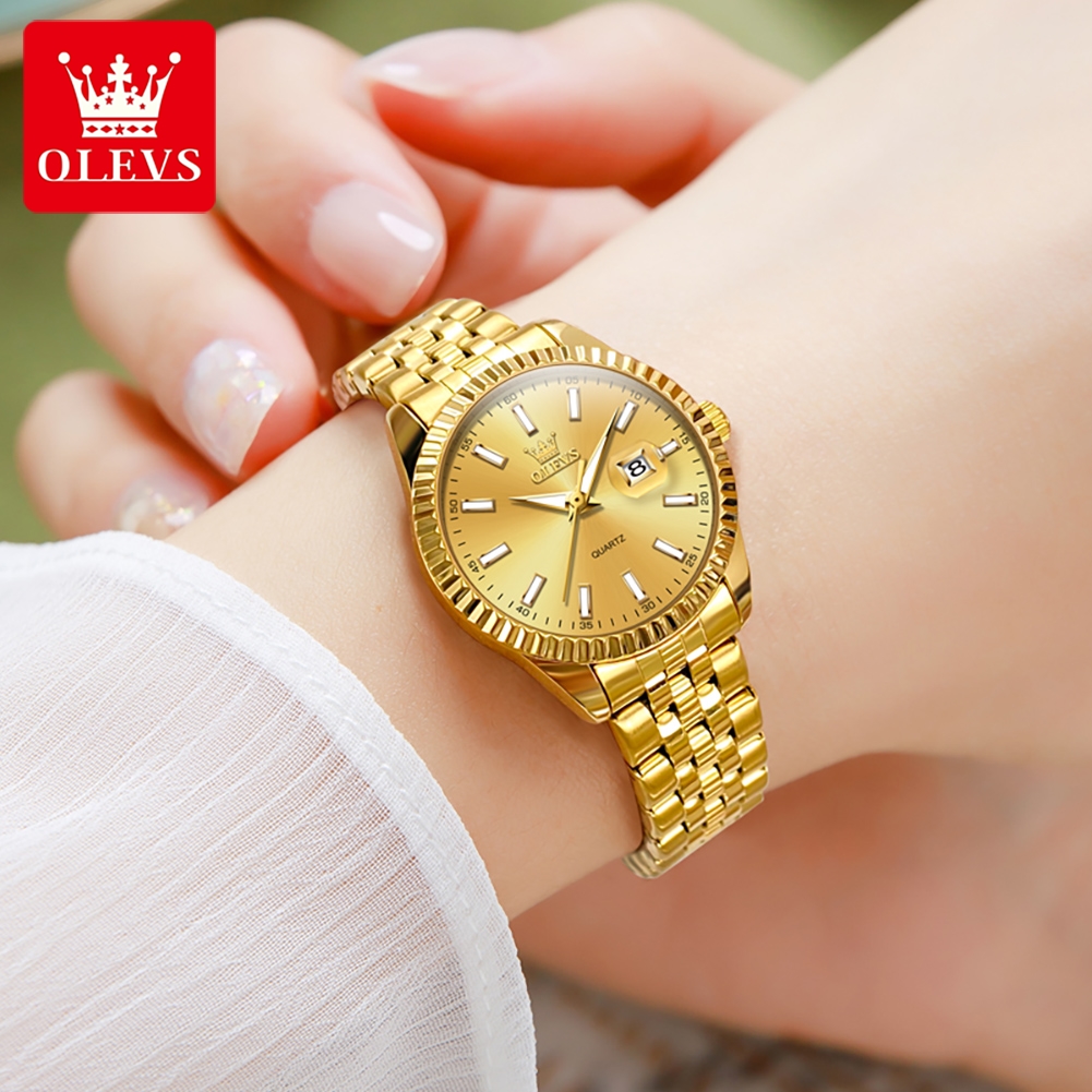 OLEVS 5593 Quartz Women's Watc - Minimalist Thin Watch reseña y precio