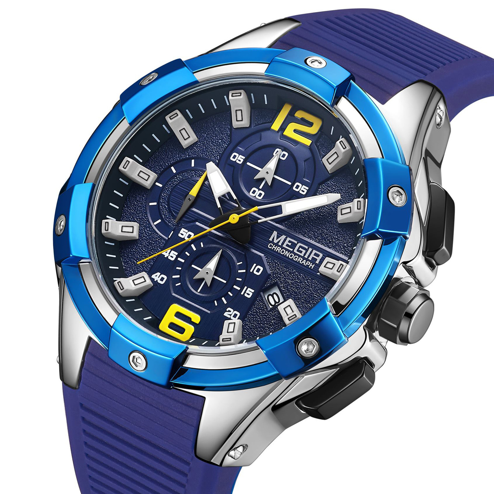 MEIGR Men's Sports Chronograph - Smartwatch Army Watches For Men reseña y precio