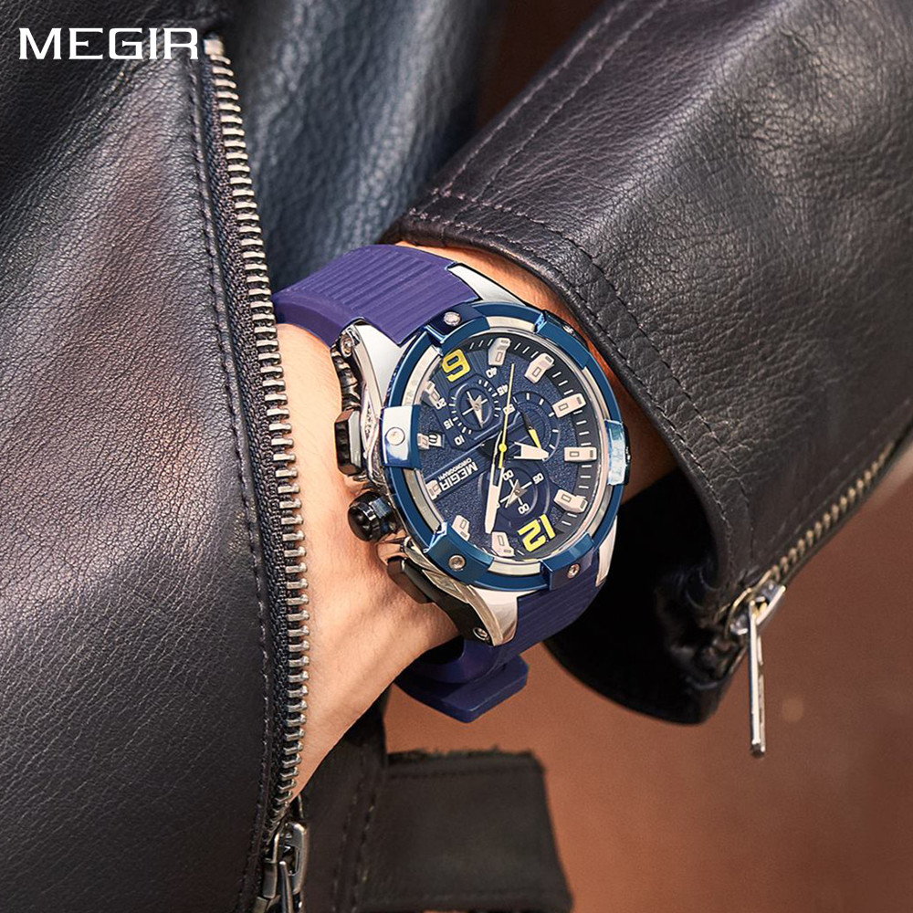 MEIGR Men's Sports Chronograph - Smartwatch Army Watches For Men reseña y precio