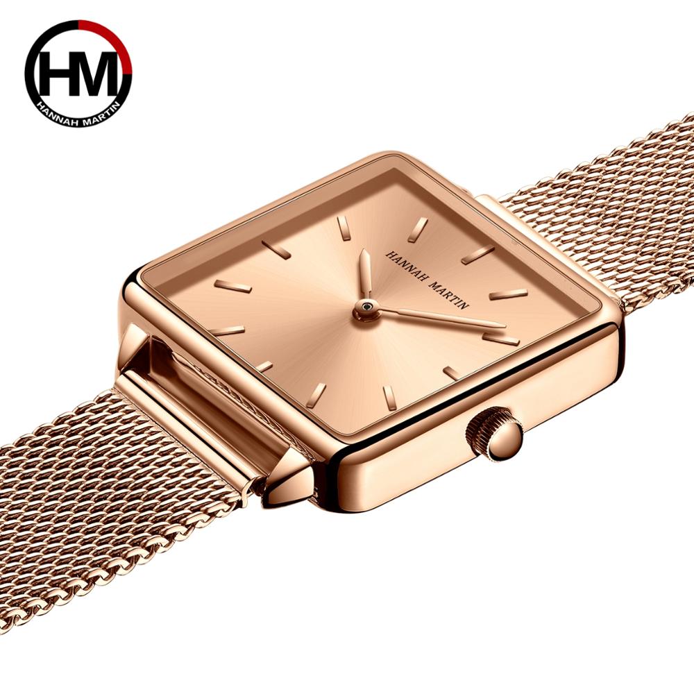 Genuine Leather Strap Japan Qu - Minimalist Thin Watch reseña y precio