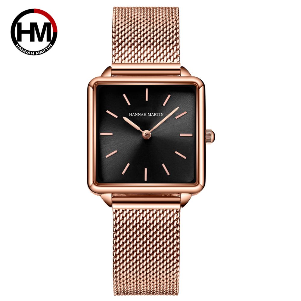 Genuine Leather Strap Japan Qu - Minimalist Thin Watch reseña y precio